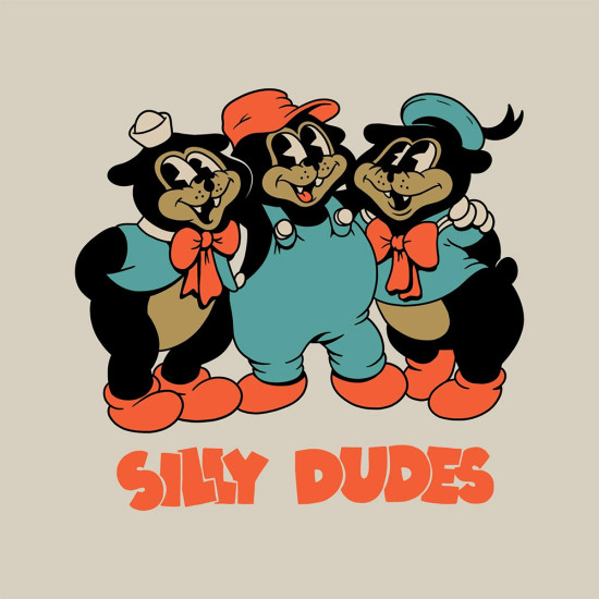 The Dudes Unisex φούτερ Silly Dudes Hoodie